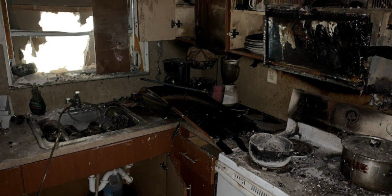 Fire Damage in Cutler Bay, Florida